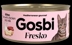 FRESKO CAT KITTEN TUNA WITH CHICKEN AND MILK 70 g.