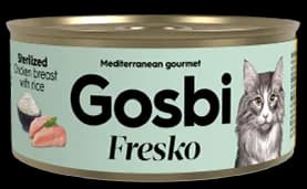 FRESKO CAT STERILIZED CHICKEN BREAST WITH RICE 70 g.