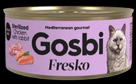 FRESKO CAT STERILIZED CHICKEN WITH RABBIT 70 g.