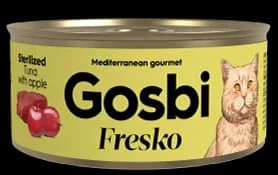 FRESKO CAT STERILIZED TUNA WITH APPLE 70 g.