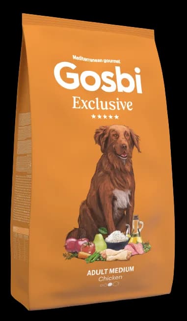 GOSBI EXCLUSIVE CHICKEN MEDIUM 12 Kg.