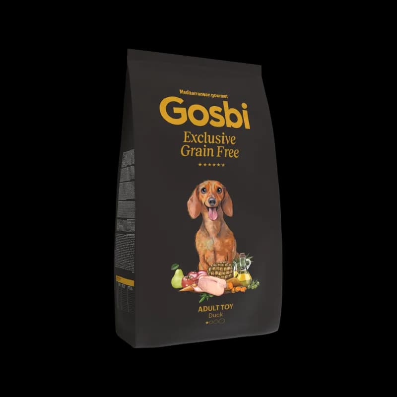 GOSBI EXCLUSIVE GRAIN FREE ADULT DUCK MINI 2 Kg.