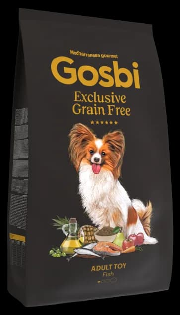 GOSBI EXCLUSIVE GRAIN FREE ADULT FISH MINI 2 Kg.