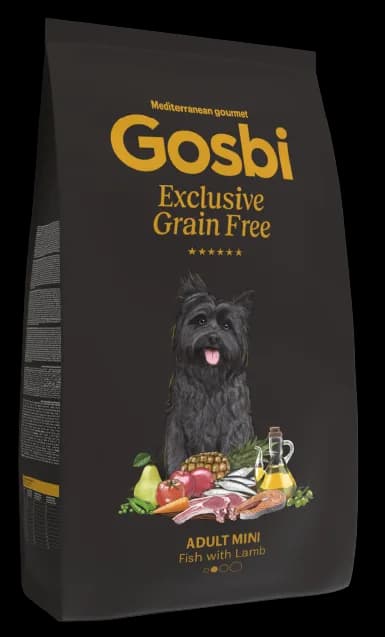 GOSBI EXCLUSIVE GRAIN FREE ADULT MINI 2 Kg.