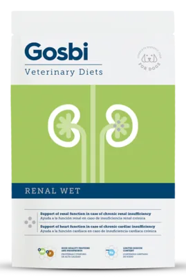GOSBI VETERINARY DIETS DOG RENAL WET 500 g.