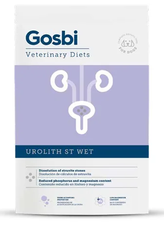 GOSBI VETERINARY DIETS DOG UROLITH ST WET 500 g.