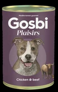 PLAISIRS CHICKEN&BEEF 400 g.